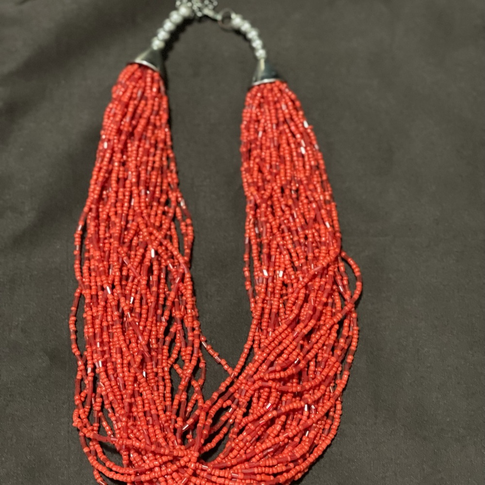 Coral Beads Necklace